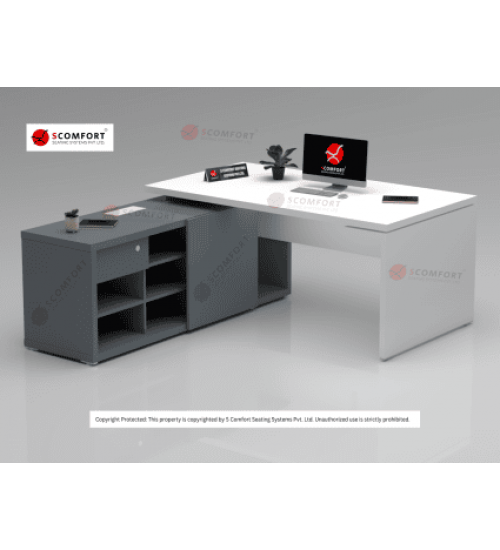 Scomfort SC-EX120 Executive Table with Side Runner